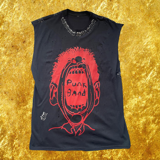 SCREAMING HEAD CUSTOM TSHIRT